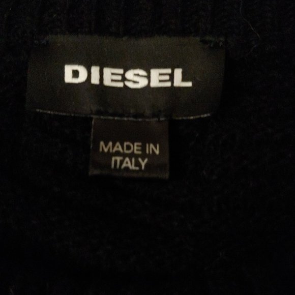 Diesel Black Crewneck Sweater - Picture 12 of 15